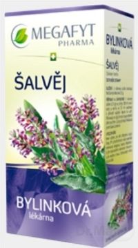 MEGAFYT Bylinková lekáreň Šalvia 20×1,5 g (30 g), bylinný čaj