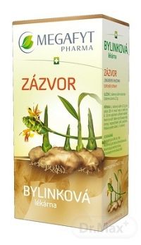 MEGAFYT Bylinková lekáreň Zázvor 20×1,5 g (30 g), bylinný čaj
