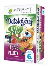 MEGAFYT Detský čaj BIO LESNÉ PLODY 20×20 g, ovocný čaj