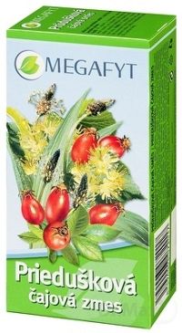 MEGAFYT Priedušková čajová zmes spc (záparové vrecúška) 20x1,5 g (30 g)