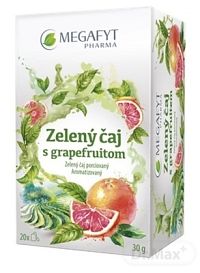 MEGAFYT Zelený čaj s grapefruitom 20×1,5 g (30 g), porciovaný