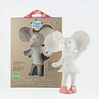 Meiya&Alvin pískatko/hryzátko (100% prírodný kaučuk) myška-meiya 1×1 kus