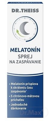 MELATONIN 30ML SPREJ NA ZASPAVANIE DR.THEISS 1×30 ml, výživový doplnok