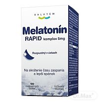 Melatonin RAPID komplex 5mg SALUTEM 1×100 tbl