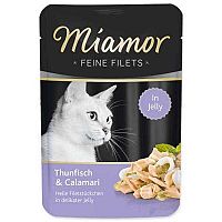 Miamor Kapsička Feine Filets Tuniak+Calamari 100g 1×100 g