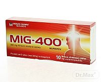MIG-400 tbl flm 400 mg (blis.) 1x10 ks