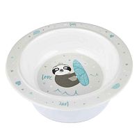 Miska melamínová s prísavkou 270ml 4m+ Exotic Animals sivá 1×1 ks, miska s prísavkou