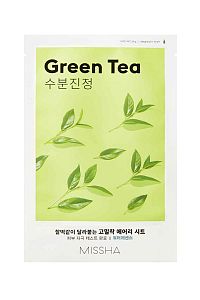 Missha Airy Fit Sheet Mask Green Tea 19 g / 1 sheet 1×19 g / 1 sheet