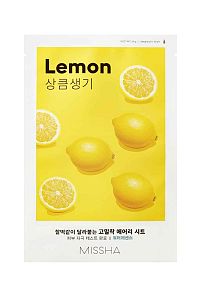 Missha Airy Fit Sheet Mask Lemon 19 g / 1 sheet 1×19 g / 1 sheet