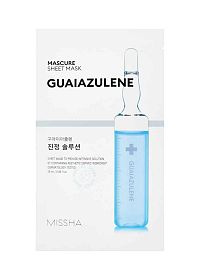 Missha Mascure Calming Solution Sheet Mask Guaiazulene 27 ml / 1 sheet 1×27 ml / 1 sheet