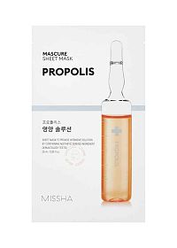 Missha Mascure Nutrition Solution Sheet Mask Propolis 27 ml / 1 sheet 1×27 ml / 1 sheet