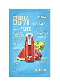 Missha Talks Vegan Squeeze Sheet Mask Hydro Booster 27 g / 1 sheet 1×27 g / 1 sheet