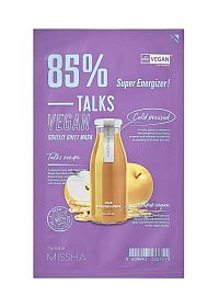 Missha Talks Vegan Squeeze Sheet Mask Super Energizer 27 g / 1 sheet 1×27 g / 1 sheet