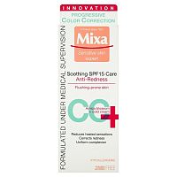Mixa Anti-Redness Soothing SPF 15 Care upokojujúca starostlivosť na pleť proti začervenaniu s ochranným faktorom 1x50 ml