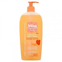 Mixa Baby Bath & Shower Foaming oil penivý olej pre deti do sprchy aj do kúpeľa pôsobiaci proti svrbeniu 1x400 ml