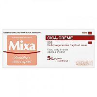 MIXA Cica SOS regeneračný krém na tvár, ruky a telo (5% Glycerin + Panthenol) 50 ml