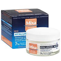Mixa Hyalurogel Night nočný hydratačný krém 50 ml