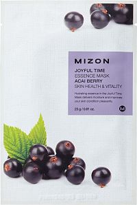 Mizon Joyful Time Essence Mask Acai Berry 23 g / 1 sheet 1×23 g / 1 sheet