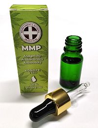 MMP Analgetický, antibakteriálny, antivirotický olej - konope s CBD 1×10 ml, olej