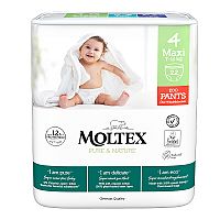 MOLTEX Pure&Nature Nohavičky plienkové jednorazové 4 Maxi (7-12 kg) 22 ks