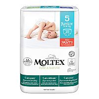 MOLTEX Pure&Nature Nohavičky plienkové jednorazové 5 Junior (9-14 kg) 20 ks