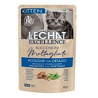 MONGE LECHAT Maltagliati Kitten kapsička pre mačiatka- ančovičky so zeleninou 85g / 1ks