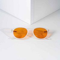 Moonlight okuliare Apollo - Matná Biela (nočná) 1×1 ks, nočné okuliare proti modrému svetlu