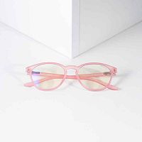 Moonlight okuliare Apollo - Matná Ružová 1×1 ks, denné okuliare proti modrému svetlu