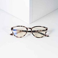 Moonlight okuliare Hailey - Matná Čierno-Hnedá 1×1 ks, denné okuliare proti modrému svetlu