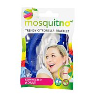 MosquitNo Náramok pre dospelých uvoľňujúce citronelovú vôňu 1×1 ks, náramok proti komárom