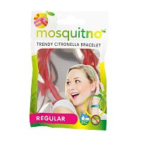 MosquitNo Náramok Regular uvoľňujúce citronelovú vôňu 1×1 ks, náramok proti komárom