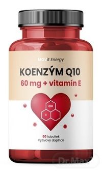 MOVit Koenzým Q10 60 mg + vitamín E 1×90 tbl, výživový doplnok