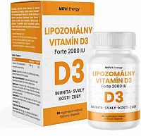MOVit Lipozomálny Vitamín D3 Forte 2000 IU, 60 veg. cps.