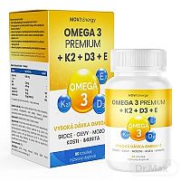 MOVit Omega 3 + K2 + D3 + E PREMIUM 1×90 tbl, výživový doplnok