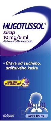 MUGOTUSSOL sir (fľ.skl.jantárová a dávkovač) 1x190 ml