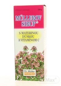 MÜLLEROV SIRUP S MATERINOU DUSKOU A VIT. C 1x320 g