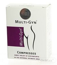MULTI-GYN ANAL COMPRESSES 1×12 ks, obklad proti hemoroidom