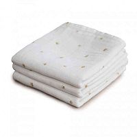 Mushie mušelínové plienky z organickej bavlny - Crowns