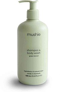 Mushie Organic Baby šampón na telo a vlásky - Green Lemon