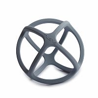 Mushie silikónové hryzátko BALL traindwinds 1×1 ks, hryzátko