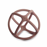 Mushie silikónové hryzátko BALL woodchuck 1×1 ks, hryzátko