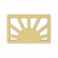 Mushie silikónové hryzátko SUN muted yellow 1×1 ks, hryzátko