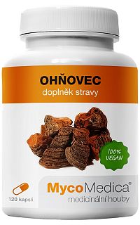 Mycomedica Ohnovec 30% Vegan 400mg 120cps 1×120 cps