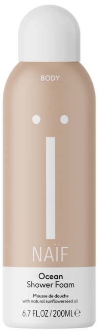 Naif sprchová pěna s vůní oceánu přírodní 200 ml