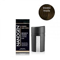 Nanogen keratínové vlákna stredne hnedá 1x15 g