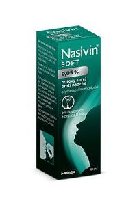 NASIVIN SOFT 0,05 % aer nao (dávkovač 3K systém) 1x10 ml