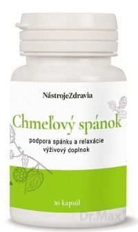 Nástroje Zdravia Chmeľový spánok 1×30 cps, výživový doplnok