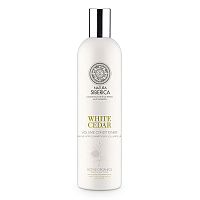 Natura Siberica Siberie Blanche kondicionér pre objem Biely céder 400 ml