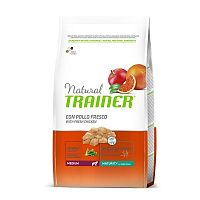 Natural Trainer Ad Med Matur Čerstvé Kura 1×12 kg, granule pre seniorné psy stredných plemien