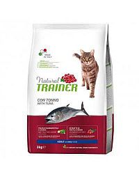 Natural Trainer Cat Adult Tuniak 1×3 kg, granule pre dospelé mačky